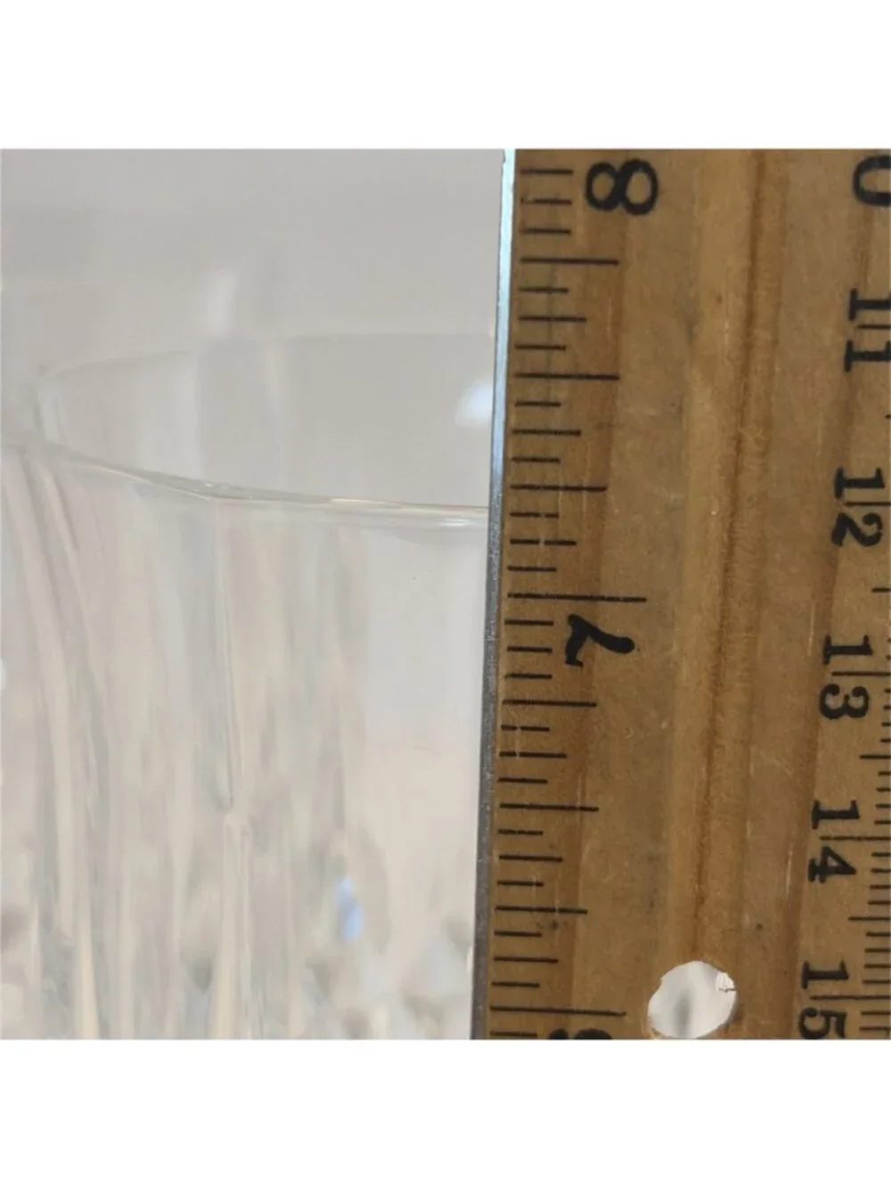 Vintage Cristal D'Arques Longchamp Water Goblets Lead Crystal 8 Ounces Set of 5